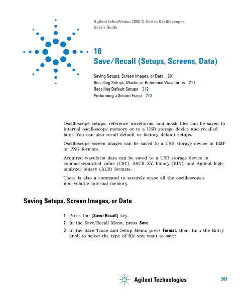 Agilent InfiniiVision 2000 X-Series Oscilloscopes User's Guide