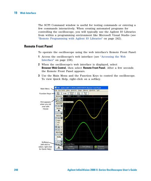 Agilent InfiniiVision 2000 X-Series Oscilloscopes User's Guide