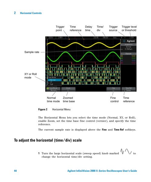 Agilent InfiniiVision 2000 X-Series Oscilloscopes User's Guide