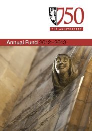 Annual Fund brochure - Balliol College