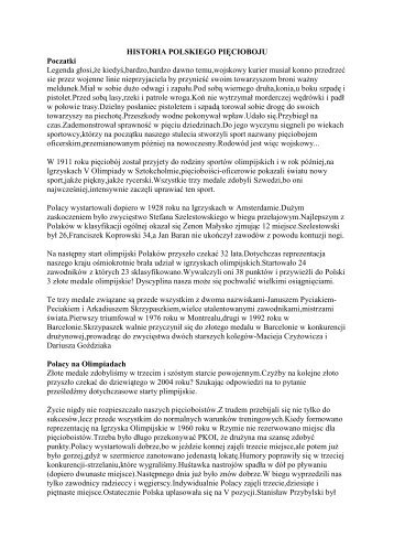 Historia PiÄcioboju nowoczesnego do pobrania w pliku.pdf