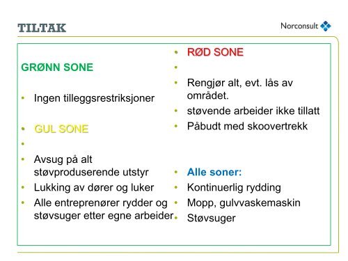 Hensikt med ren byggeprosess - Energi Norge