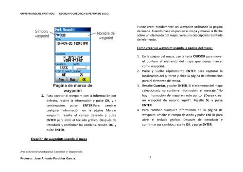 1 Manual de uso: GPS map 76 CSx ÍNDICE: Funciones del teclado ...