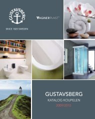 Katalog GUSTAVSBERG VAGNERPLAST 2009