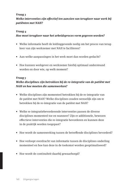 Niet-aangeboren hersenletsel (NAH) en arbeidsparticipatie - Diliguide