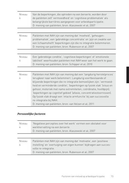 Niet-aangeboren hersenletsel (NAH) en arbeidsparticipatie - Diliguide