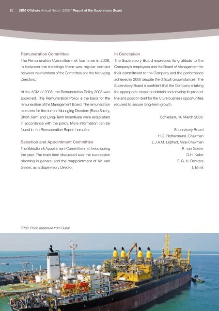 2008 Annual Report - SBM Offshore