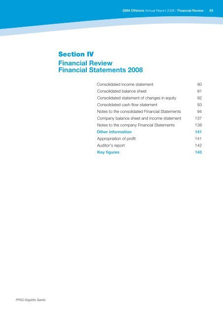 2008 Annual Report - SBM Offshore