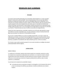 RESIDUOS QUE ILUMINAN - Feriadelasciencias.unam.mx