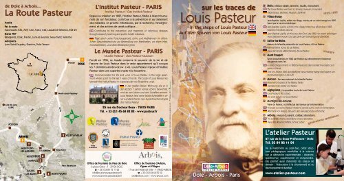 L'Institut Pasteur - Tourisme du Pays de Dole