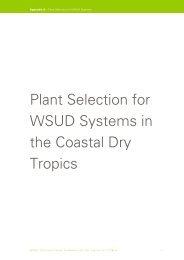 Plant Selection for WSUD Systems in the Coastal Dry Tropics