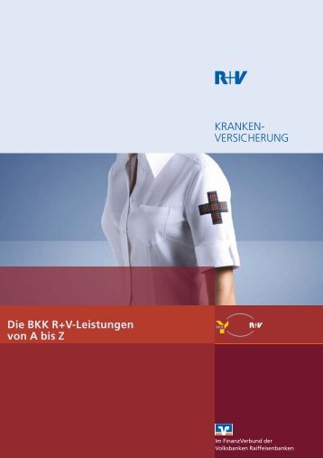 Die BKK R+V-Leistungen Von A Bis - R+V Maklerportal