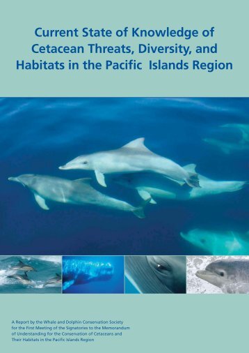 pacific islands report_NU.indd - Whale and Dolphin Conservation ...