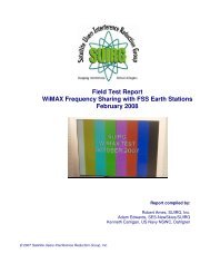 WiMAX Frequency Sharing with FSS Earth Stations - Asia-Pacific ...