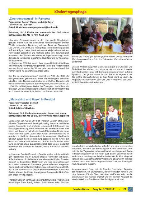 Ausgabe 3 - 2010-11 Winter.indd - Familienfüchse