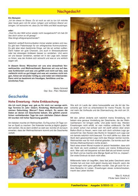 Ausgabe 3 - 2010-11 Winter.indd - Familienfüchse