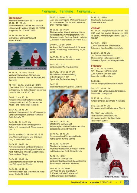 Ausgabe 3 - 2010-11 Winter.indd - Familienfüchse