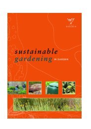 Sustainable Gardening - City of Darebin