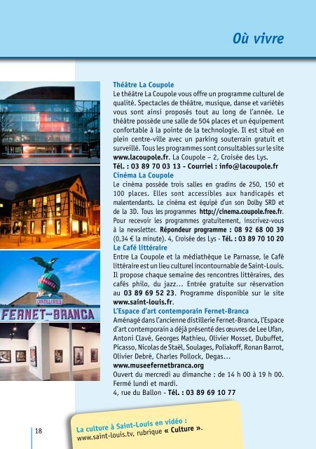 Guide d'accueil - Saint-Louis