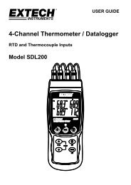 Extech SDL200 Manual - Alpine Components