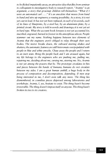 Bruno Latour, Aramis, or the Love of Technology, PDF - Dss-edit.com