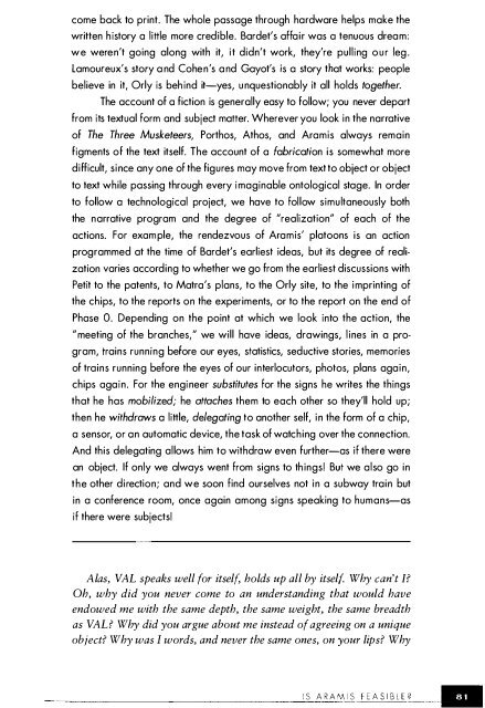 Bruno Latour, Aramis, or the Love of Technology, PDF - Dss-edit.com