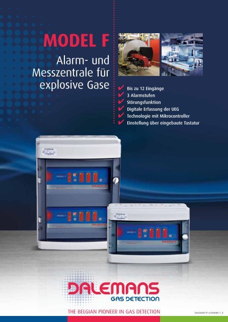 MODEL F - Dalemans Gas Detection