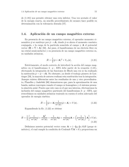 CONFINAMIENTO NANOSCÂ´OPICO EN ESTRUCTURAS ... - It works!