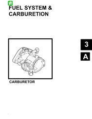 FUEL SYSTEM & CARBURETION