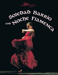 Soledad Barrio and Noche Flamenca - State Theatre