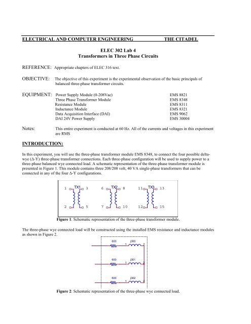 Transformer Lab Experiment Transformer Lab Experiment