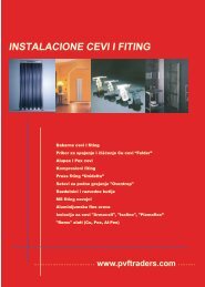 Instalacione cevi i fiting - PVF Traders