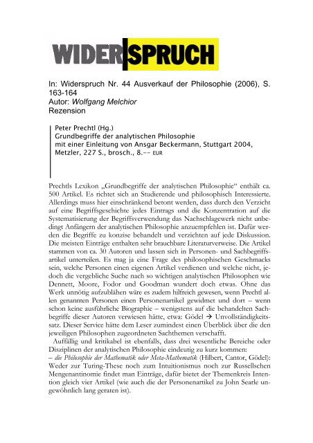 Download - Wolfgang Melchior