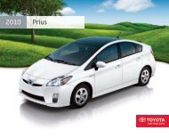 2010 Prius - Toyota Canada