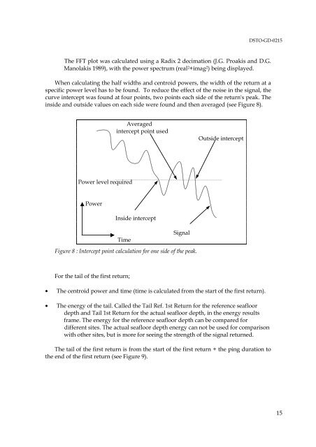 The ABCS Program for the Analysis of Echo Sounder Returns for ...