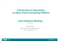 Introduction to Openstack, an Open Cloud Computing Platform Libre ...