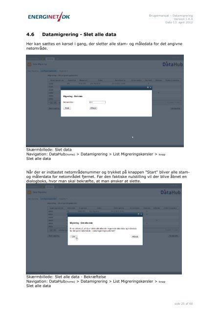 User Manual - Data Migration - DK - Energinet.dk