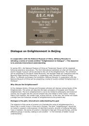 Dialogue on Enlightenment in Beijing - The Art of Enlightenment