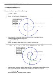 Aufgabenblatt-Archimedische Spirale 2-LÃ¶sung