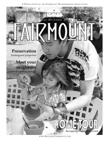 Meet your neighbors Preservation - Fairmount Historic District