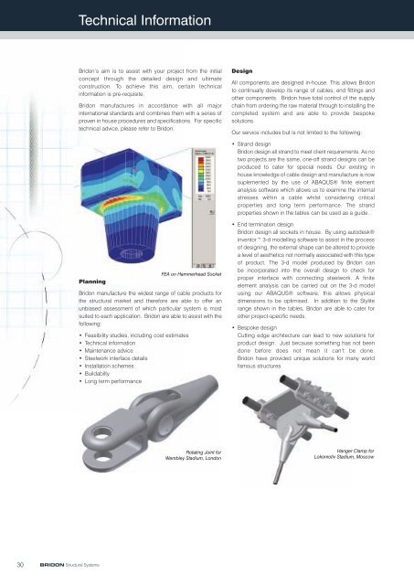 Structural Systems - Bridon