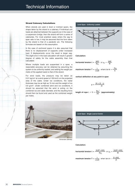 Structural Systems - Bridon