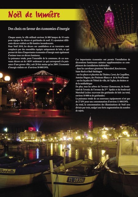 Mieux Vivre NÂ°139 - Novembre 2010 (.pdf - 2,14 Mo) - Sanary-sur-Mer