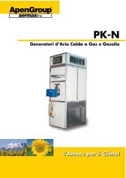ApenGroup Generatori d'Aria Calda PK-N - Certened