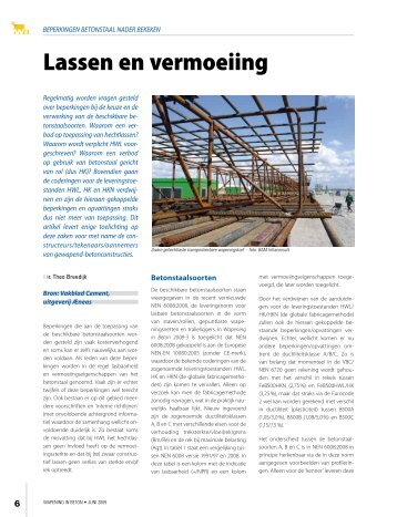 Lassen en vermoeiing - Wapening in Beton