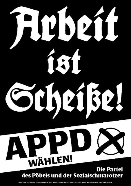 Plakate - APPD-Berlin
