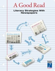 Literacy Strategies With Newspapers - American Press Institute