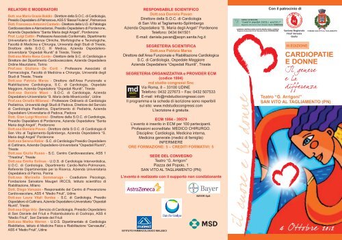 Cardiopatia e donne - Anmco