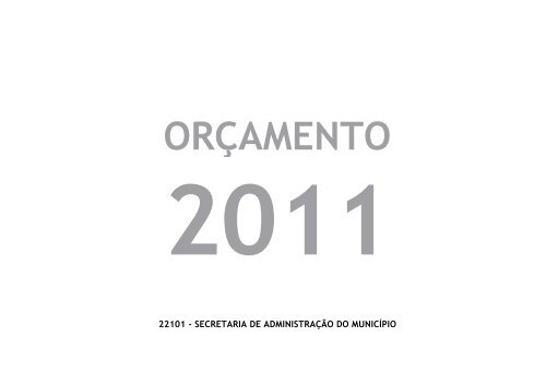 LOA 2011 - Prefeitura Municipal de Fortaleza