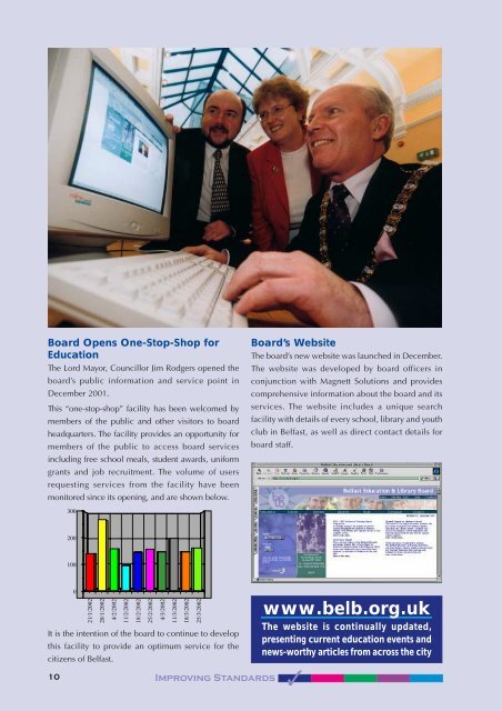 Annual Report 2001~ 2002 - Belfast Education & Library Board